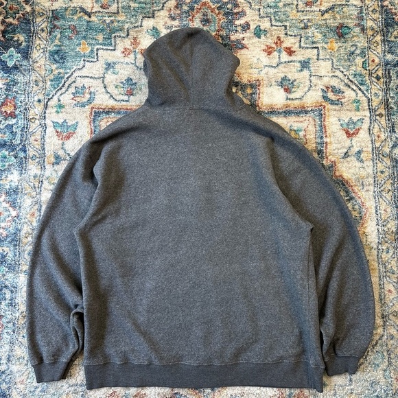 Vintage Looney Tunes Spellout Pullover Fleece Hoodie Large - Picture 2 of 6